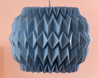 chi OPEN modern origami paper lampshade in colour