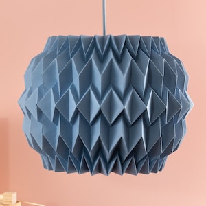 chi OPEN modern origami paper lampshade in colour