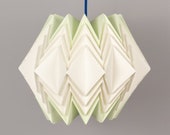 kai origami nursery pendant lampshade with colour accents