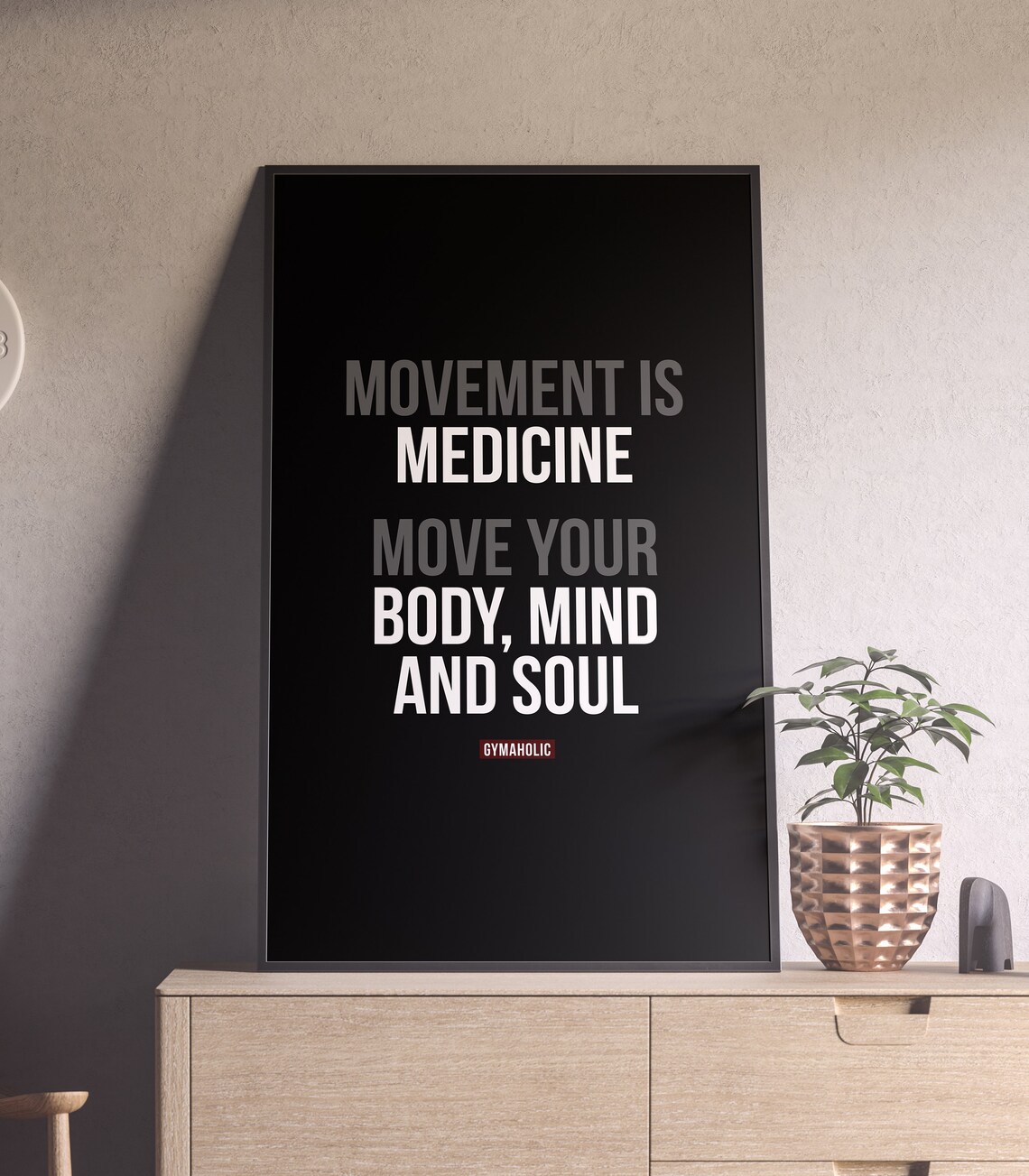 Movement Medicine Move Body Soul Printable Motivational - Etsy