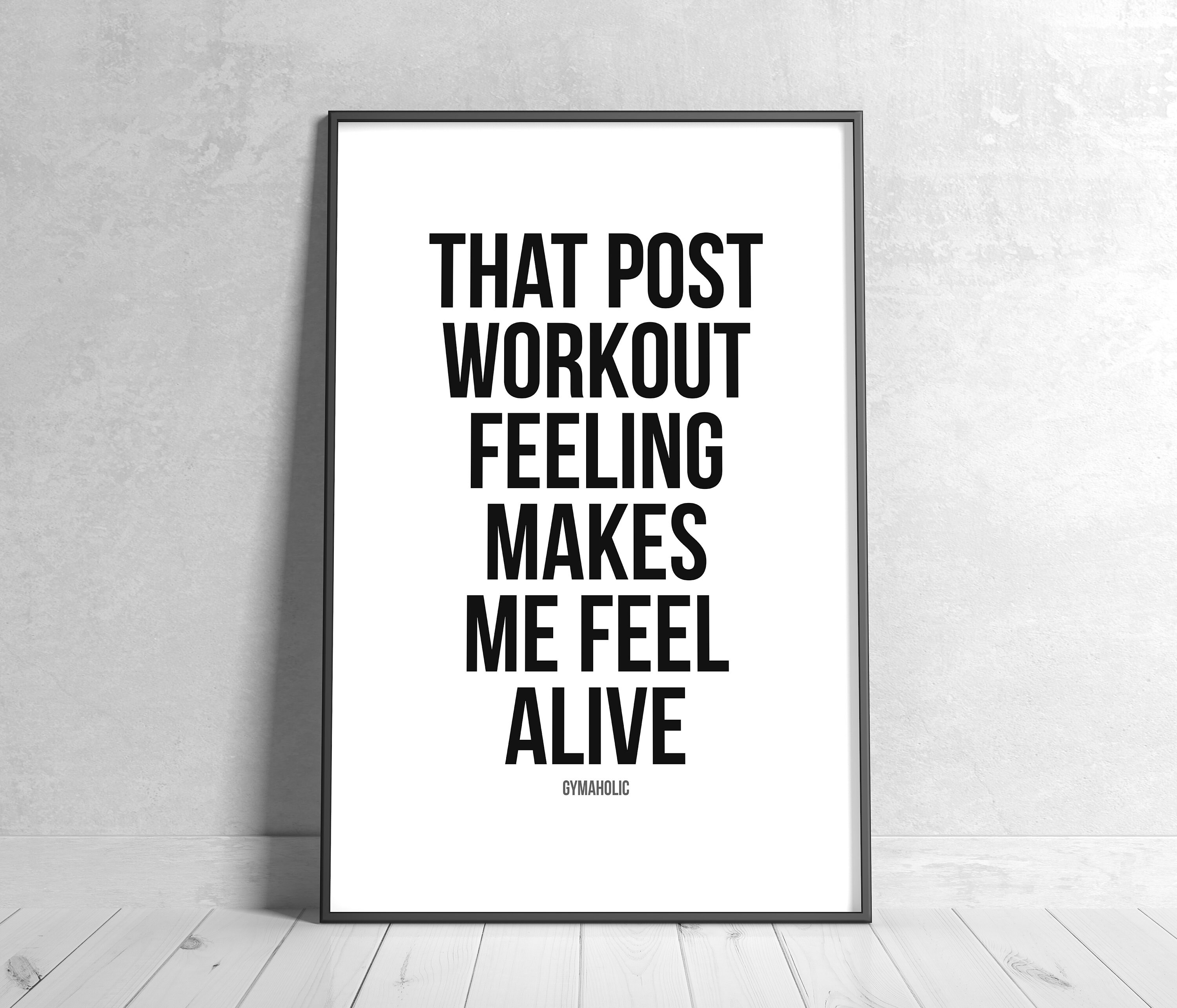 How I Feel After Workout