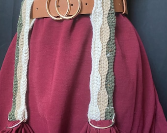 Crochet Wave Pattern Skirt Hikes | Handmade
