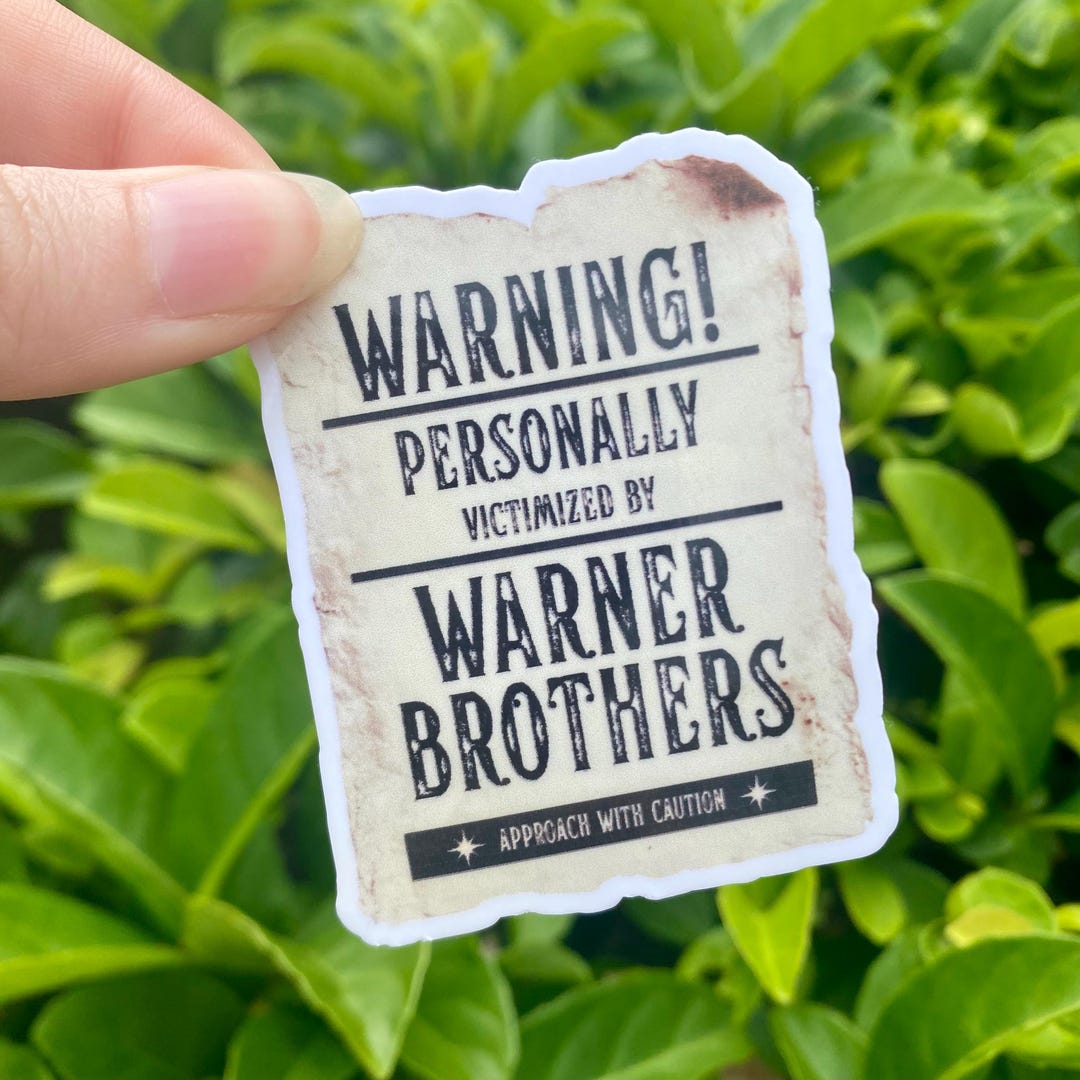 Victim Sticker Victim of WB Sticker | Theme Park Sticker - Etsy