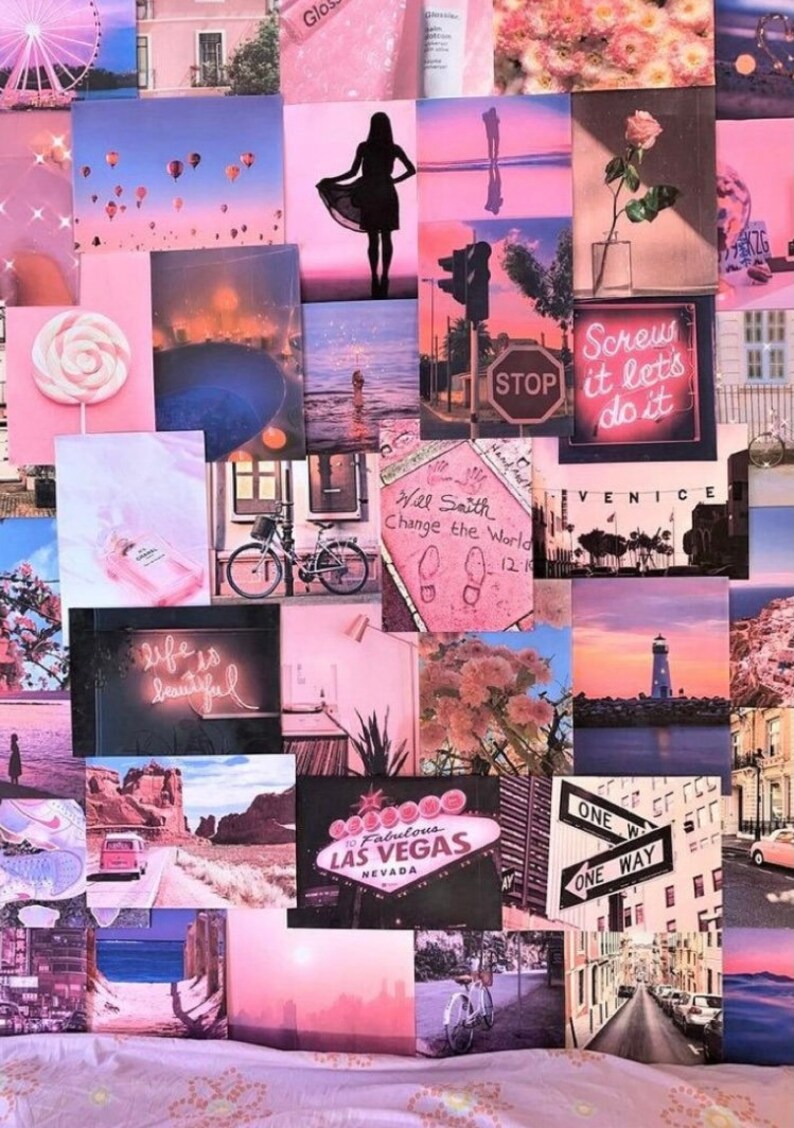 Aesthetic Custom Wall Collage 50 125 Prints Available Etsy