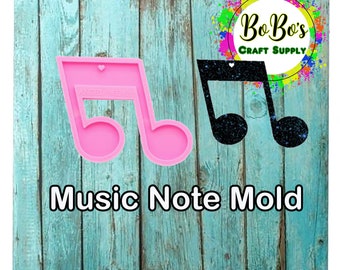 Musical Notes Chocolate Candy Mold 1295 NEW