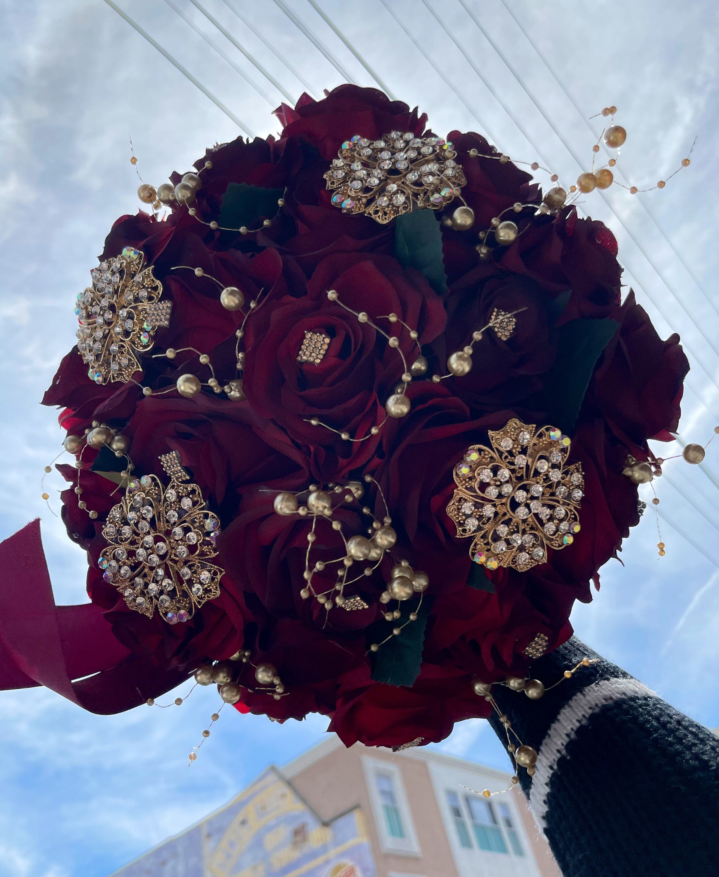 Burgundy quinceanera online