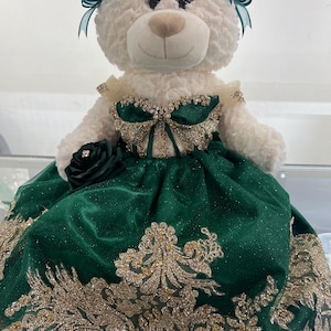 Emerald Green Teddy Bear Quince - Etsy