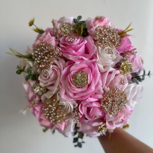 Pink and Ivory Bouquet