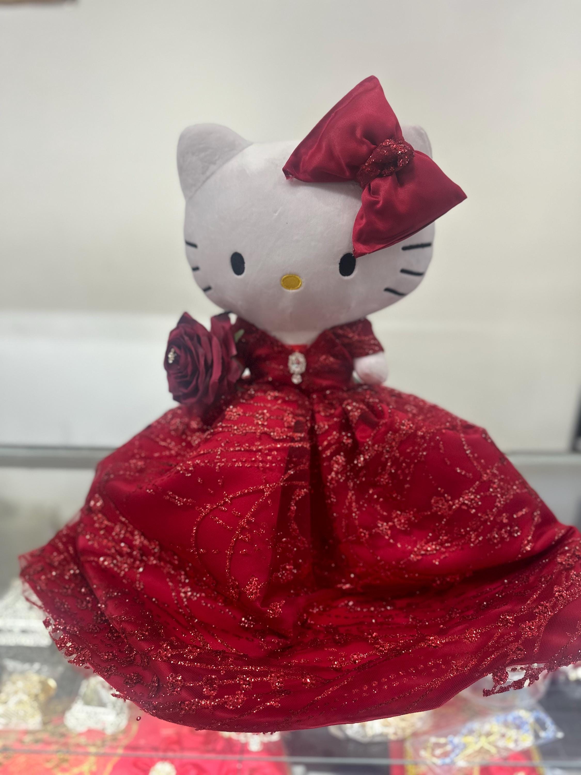 Burgundy Quinceanera Hello Kitty - Etsy Burgundy Quinceanera Hello Kitty - Etsy