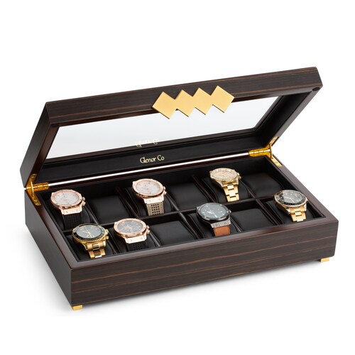 Personalized Watch Box for Men 24 Slot Monogrammed Watch Etsy