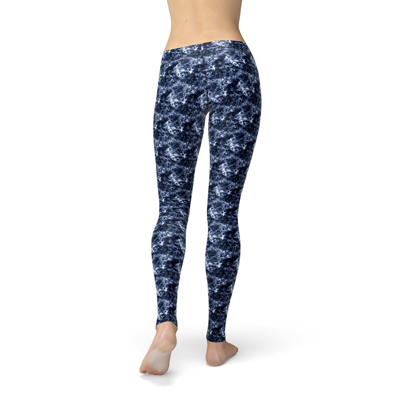 MOMMY /& ME Navy Crystalline Fitness Casual Leggings