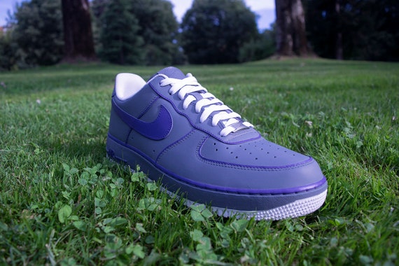 nike air force 1 paars groen