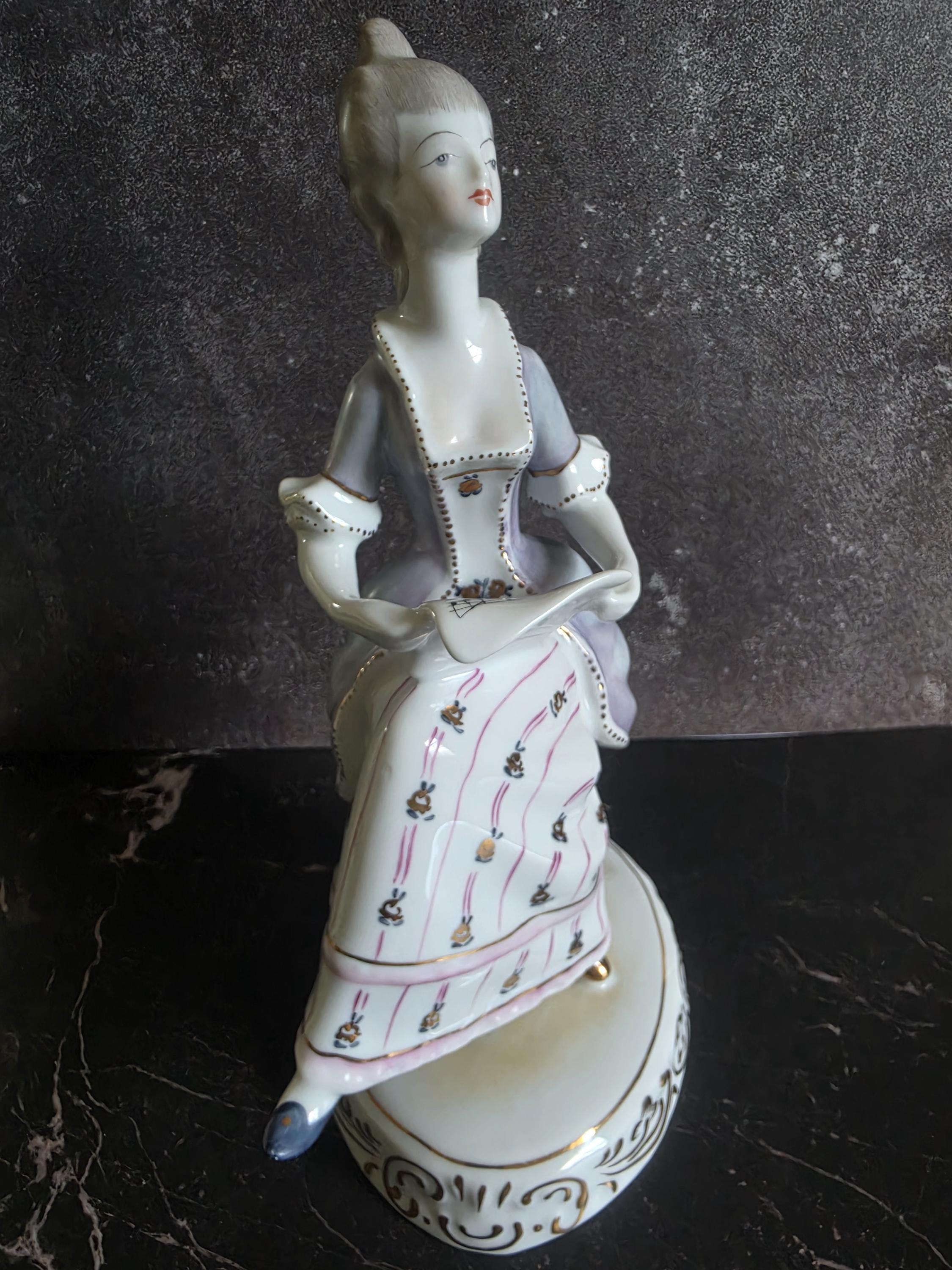 Porcelain Piano Lady - Etsy