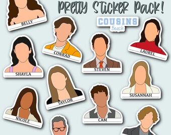 The Summer I Turned Pretty Sticker Pack