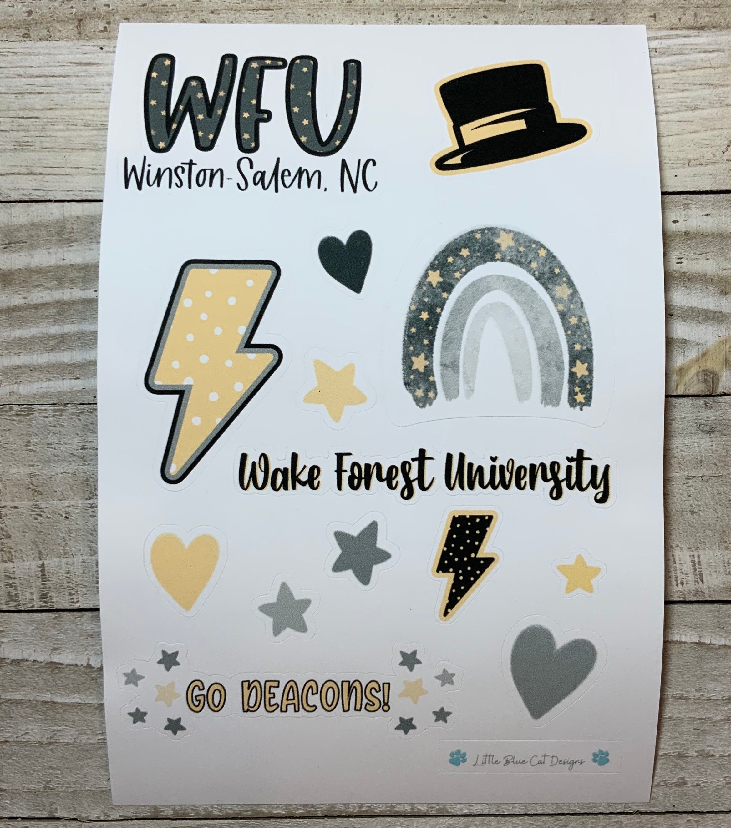 Wake Forest Stickers