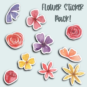 Flower Sticker Pack