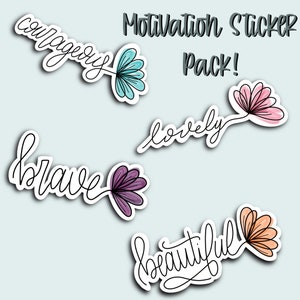 Motivational Sticker Pack