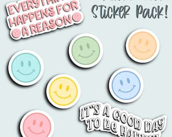 Smiley Gezicht Sticker Pack