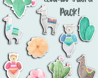 Llama Sticker Pack