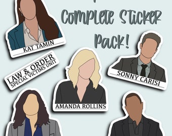 Law and Order - SVU Complete Sticker Pack