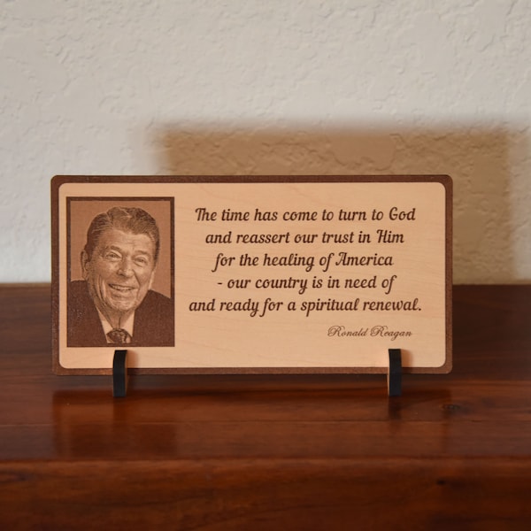 Ronald Reagan  Turn to God Quote