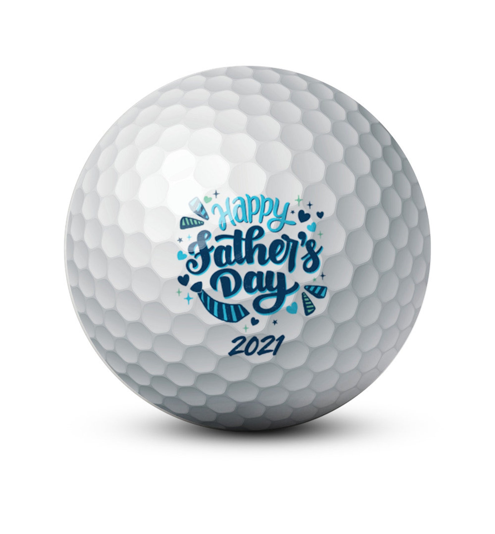 Personalized Custom Golf Balls 3 Pack Custom Father's Etsy
