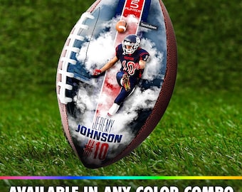 Custom Photo Football | Personalized Touchdown Gift