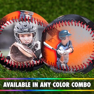 Custom Photo Baseball | Personalized Team Gifts
