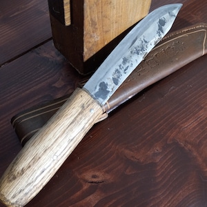 Hand forged knife