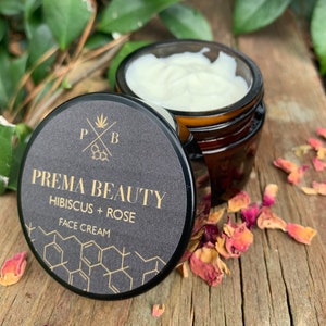 Hibiscus and Rose Face Cream