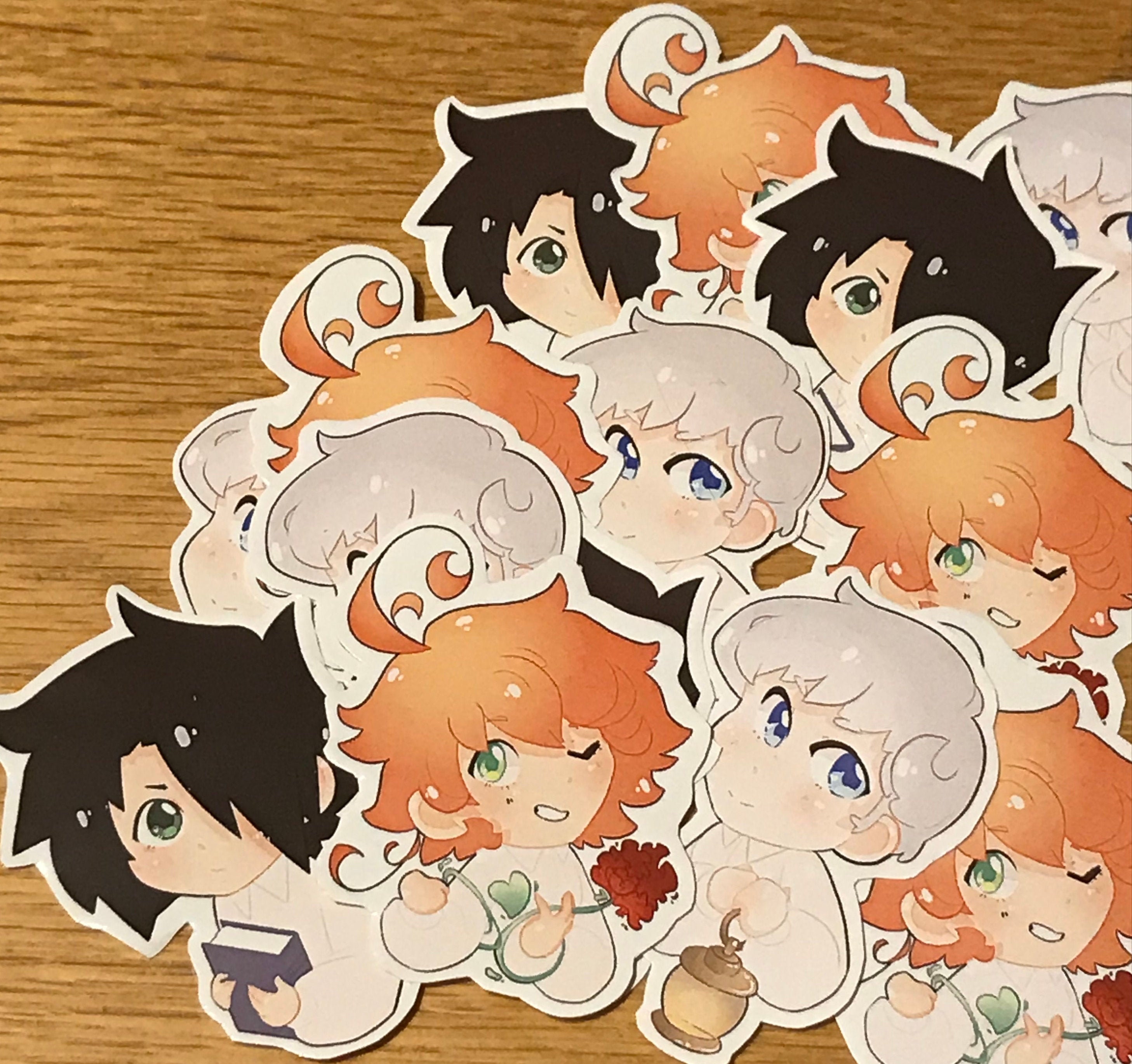 Characters The Promised Neverland Sticker for Sale by roywegner