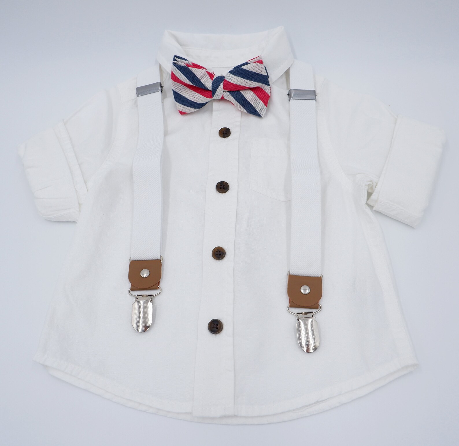 Suspenders Set & Bow Tie for Kids Toddlers and Baby Etsy
