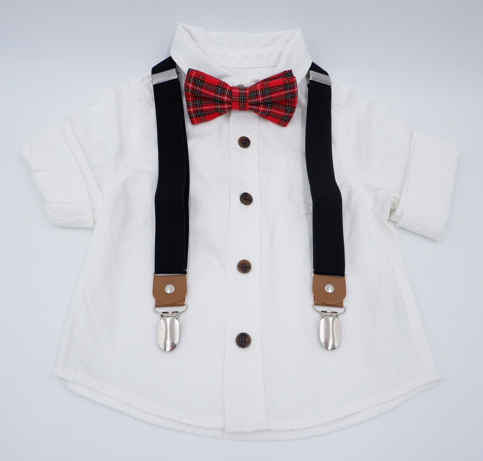 Suspenders Set & Bow Tie for Kids Toddlers and Baby Etsy