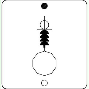 Cruz Ansata - Ansata Cross Radionic Plate - Radiesthesia and Radionics