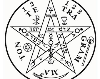 Tetragramaton Board - Radiesthesia and Radionics