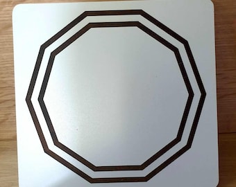 Decágono Duplo Radionics Board – Balance & Energetic Alignment - Stability and Manifestation