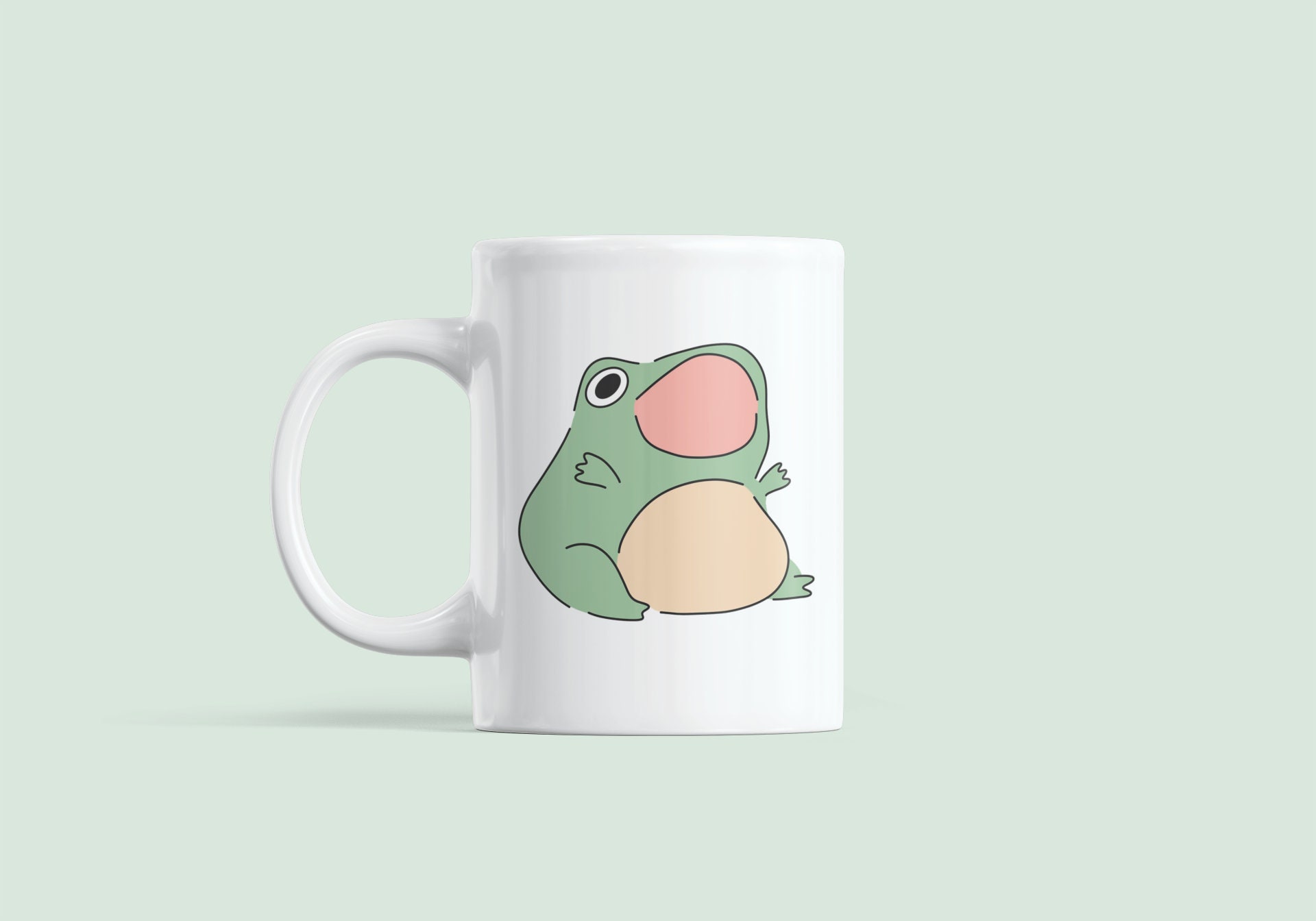 Pepega Mug Twitch BTTV Emote Mug Pepe the Frog Mug Feels