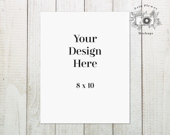Letter Mockup Etsy