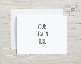Card Mock Up Etsy
