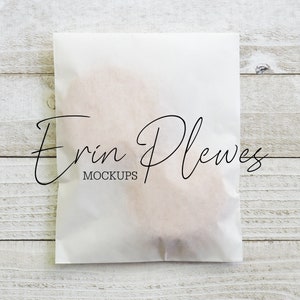 Cookie Bag Mockup, Doorschijnende Bag Mock Up met cookies, Food Lifestyle Stock Photo, Jpeg instant Digital Download Template
