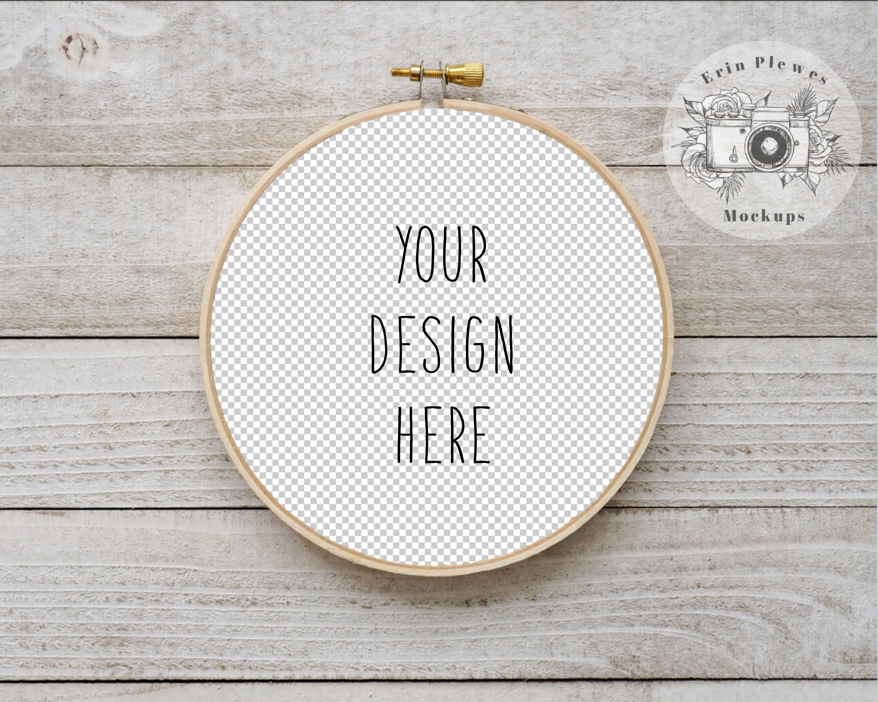 Embroidery Hoop Mockup Cross Stitch Mockup on Rustic White Etsy