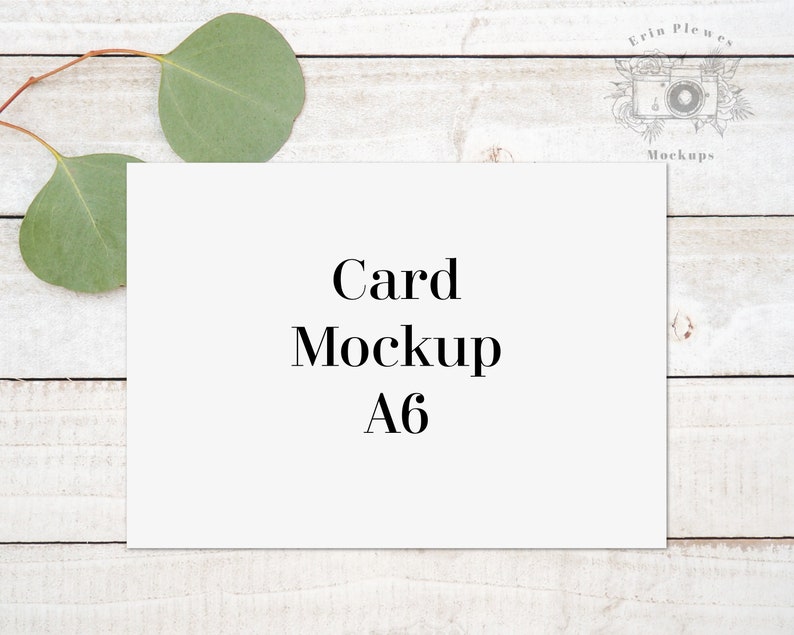 Download A6 Greeting card mockup Invitation mock up for rustic wedding | Etsy