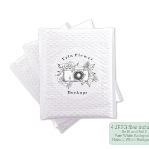 Download Bubble Mailer Mockup White Poly Mailer Mock Up Bag Stock | Etsy