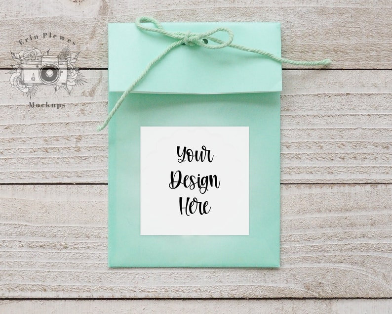 Download Sticker mockup Square sticker mock up for Wedding favor ...