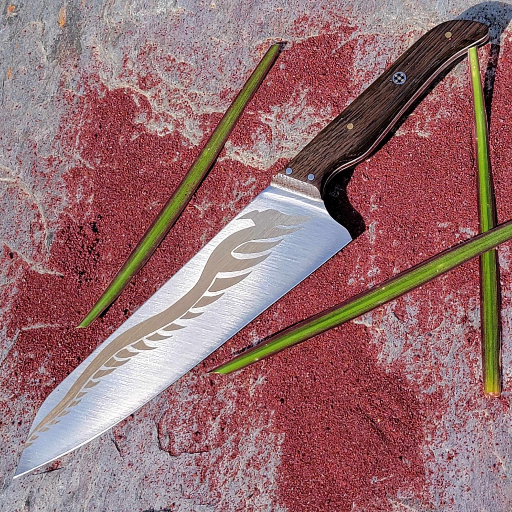 Beautiful Custom Made Universal Chef knives FEC Etsy