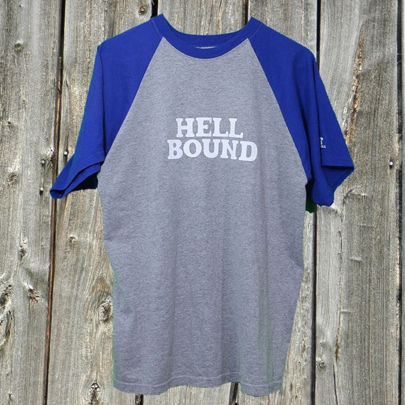Hell Bound Vintage Baseball T - image 1