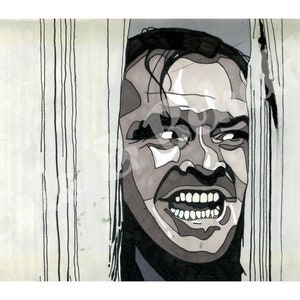 Here&#39;s Johnny | 8x12 Art Print