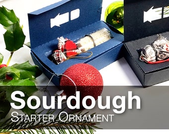 Sourdough Starter Hanging Ornament