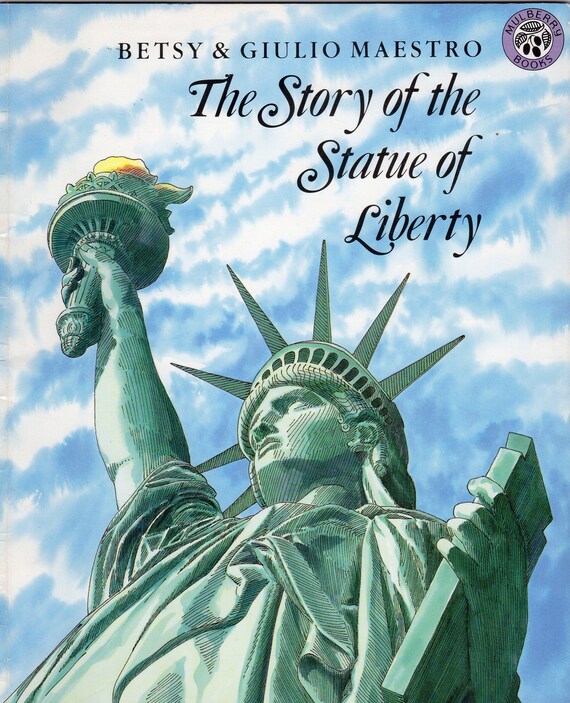 1989 Story of the Statue of Liberty Paperback by Maestro Etsy