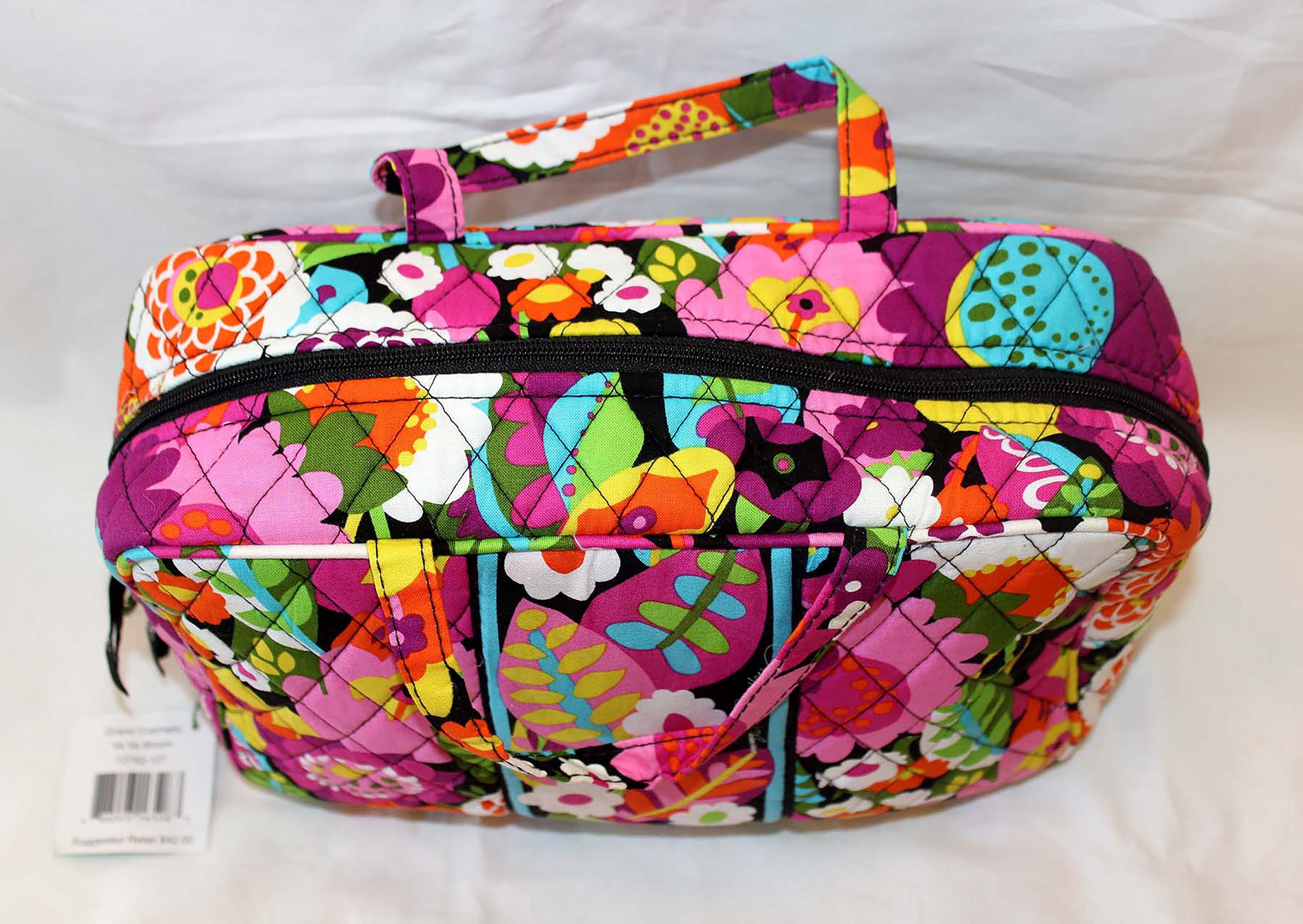 Vera Bradley Va Va Bloom Grand Cosmetic Bag NWT Etsy